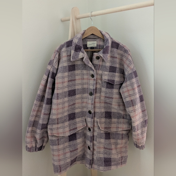 Universal Thread Jackets & Blazers - Univeral Thread Women's Plaid Shacket, Sz M
